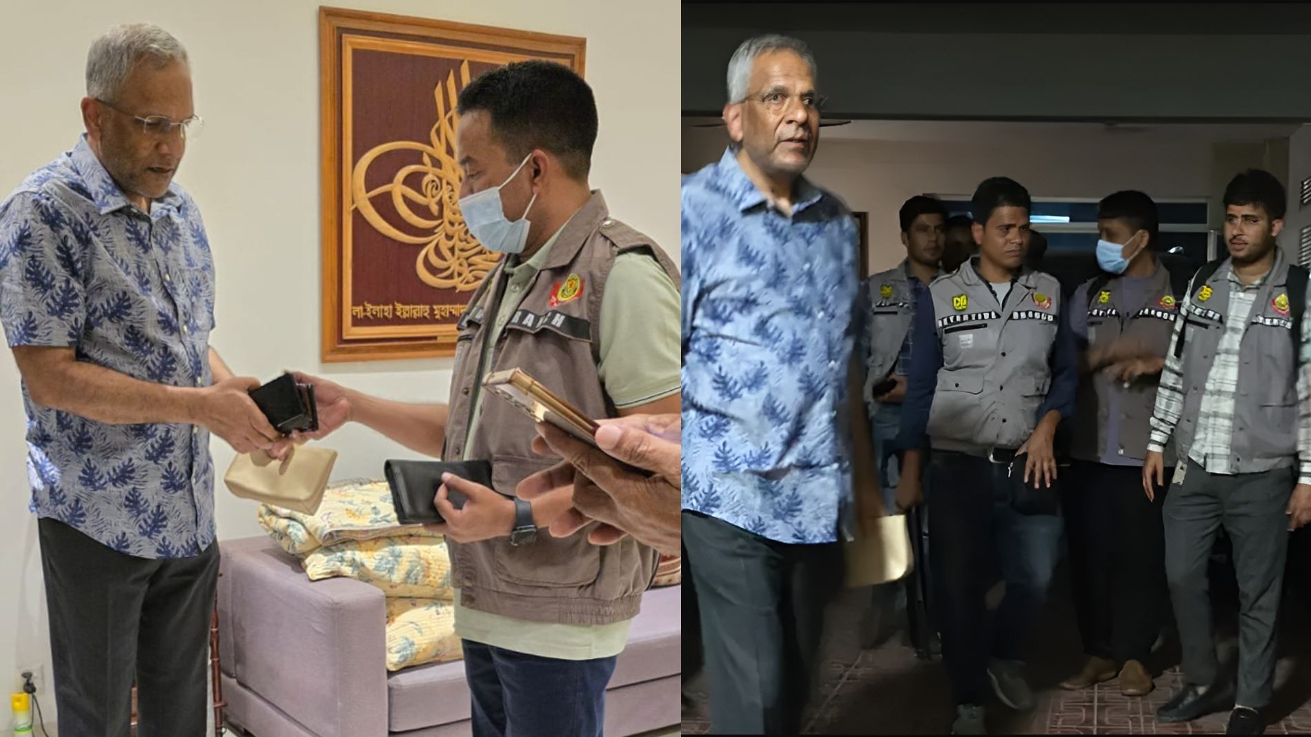 ডিজিএফআইয়ের সাবেক মহাপরিচালক মামুন খালেদ আটক